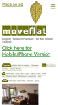 Mobile Screenshot of moveflat.co.uk